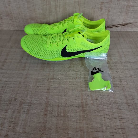 Nike Racing Zoom Mamba V Spikes Shoes Track and Field Volt Green  Men’s 13 - Picture 1 of 10